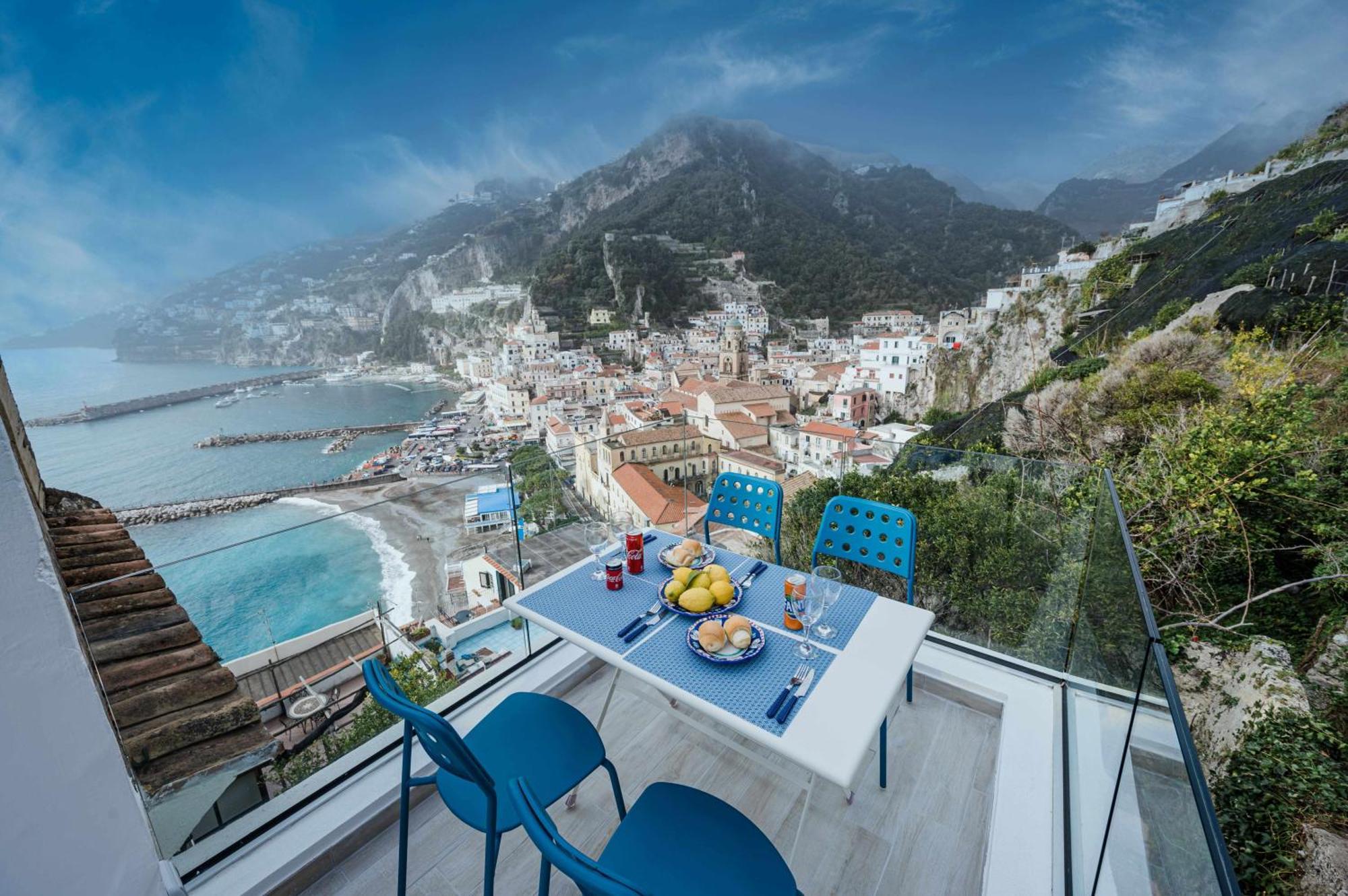 Blue Luxury House Vista Mozzafiato * Amalfi